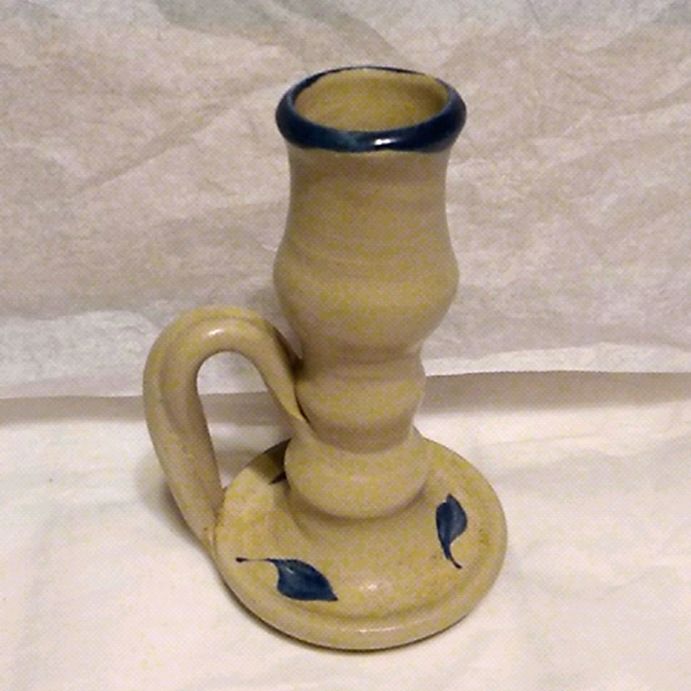 Pottery Candle  holder